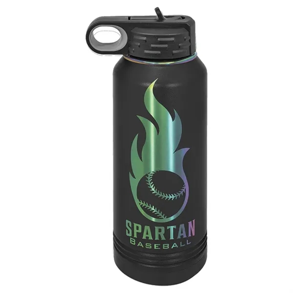 The screw on lid features an easy flip top, soft rubber... from ASI 72657 Active Life Promo / Apres Ski Active Life