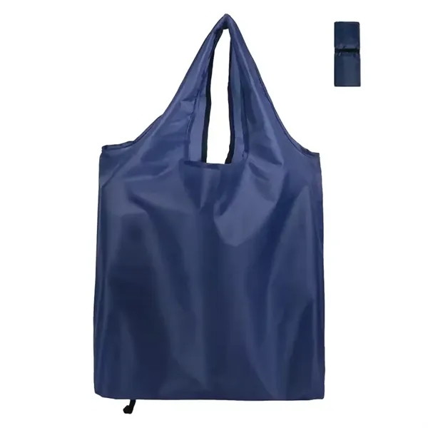 210T foldable polyester shopping tote bag + 1 color silkscreen imprint... from ASI 37218 Athena Promo (tm)