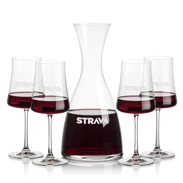All New Barham Carafe Set with our Dakota Wine Glasses. Includes... from ASI 84592 St Regis Group