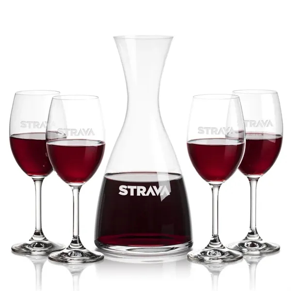 All New Barham Carafe Set with our Naples Wine Glasses. Includes... from ASI 84592 St Regis Group