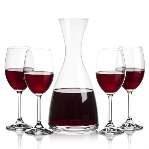 All New Barham Carafe Set with our Naples Wine Glasses. Includes... from ASI 84592 St Regis Group