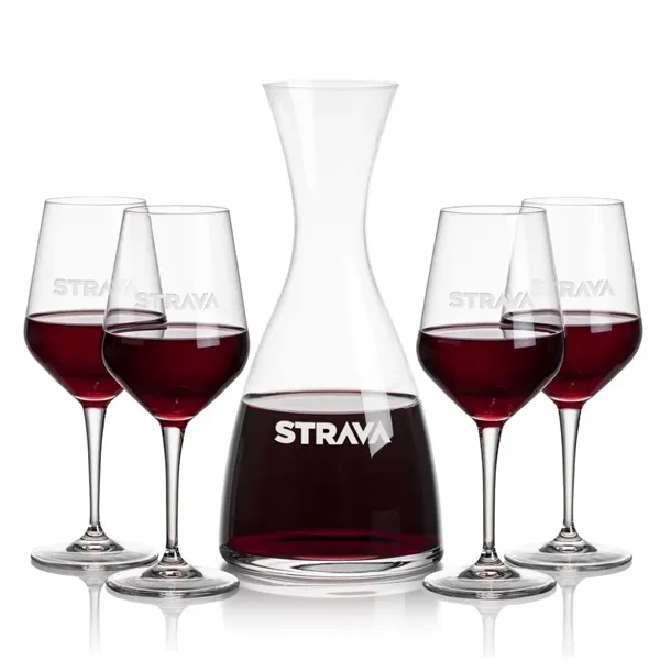 All New Barham Carafe Set with our Germain Wine Glasses. Includes... from ASI 84592 St Regis Group