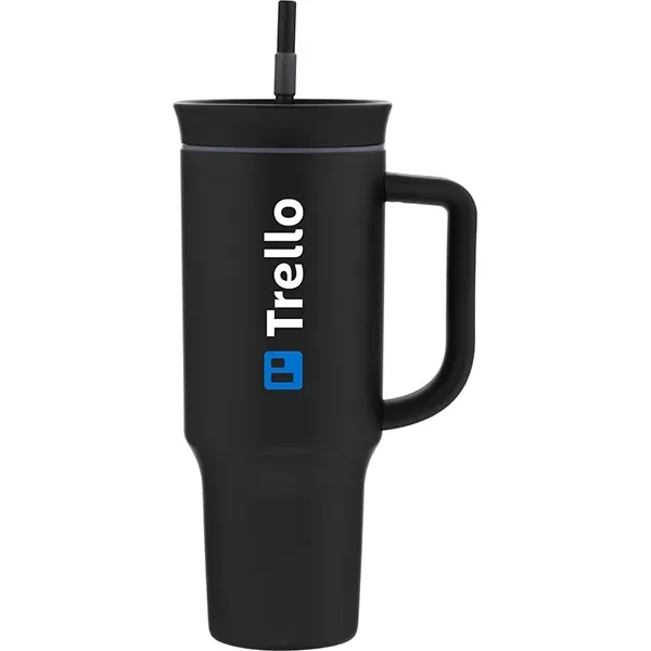 40 oz double wall 18/8 stainless steel thermal bottle with copper... from ASI 51197 ETS Express, LLC