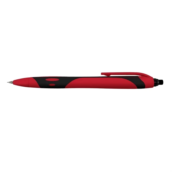 5 5/8" Long, Refillable Mechanical Pencil With Rubberized Barrel and Twist-Up... from ASI 67675 Liqui-Mark Corp