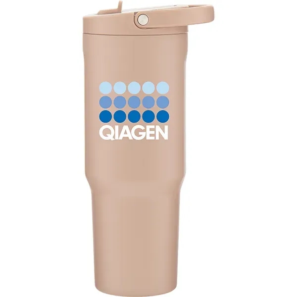 32 oz double wall 18/8 stainless steel thermal mug with copper... from ASI 51197 ETS Express, LLC