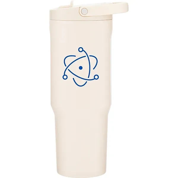 32 oz double wall 18/8 stainless steel thermal mug with copper... from ASI 51197 ETS Express, LLC