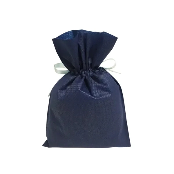 Non-woven drawstring pouch bag plus 1 color silkscreen imprint on 1... from ASI 37218 Athena Promo (tm)