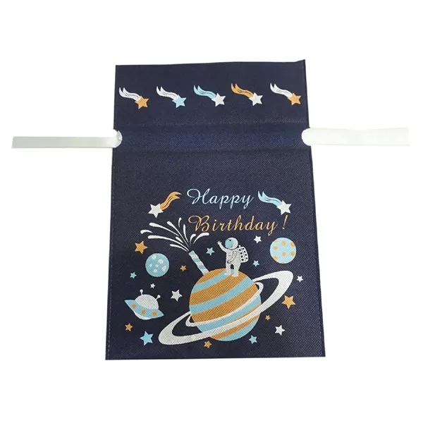 Non-woven drawstring pouch bag plus 1 color silkscreen imprint on 1... from ASI 37218 Athena Promo (tm)