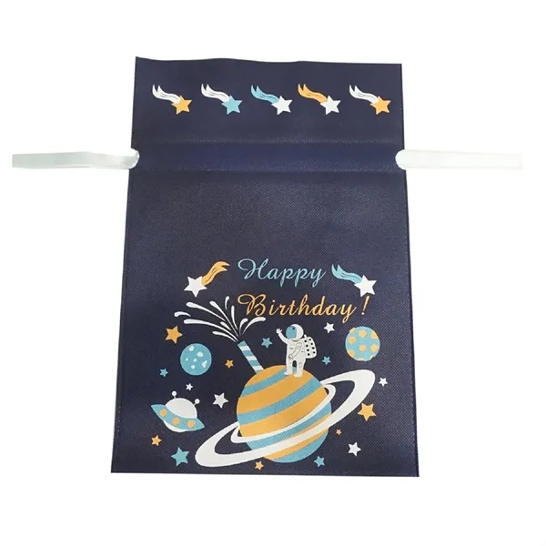 Non-woven drawstring pouch bag plus 1 color silkscreen imprint on 1... from ASI 37218 Athena Promo (tm)