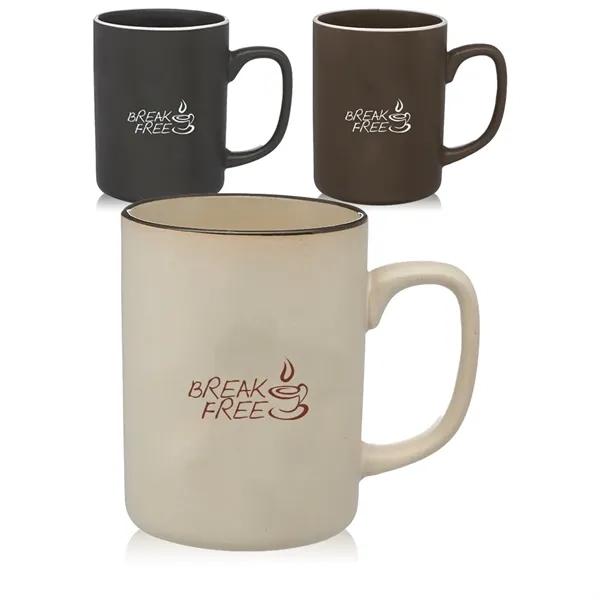 20 oz. El Grande matte ceramic personalized mug with a wide... from ASI 39552 BEL Promo