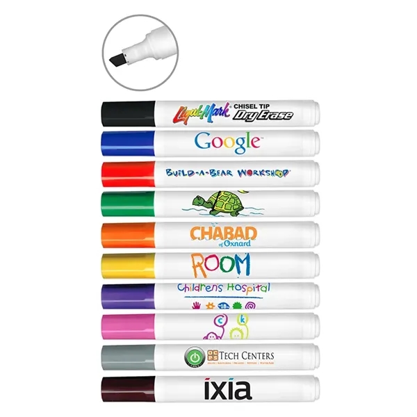 Chisel Tip Dry Erase Marker... from ASI 67675 Liqui-Mark Corp
