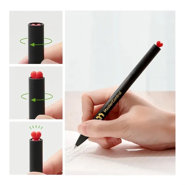Kaco Gel Pen with Twist Action Heart Top... from ASI 31517 Admart Products / Admart Line