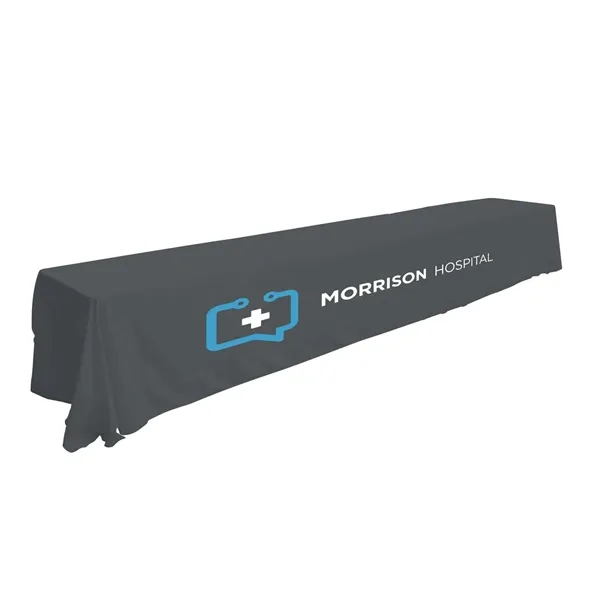 16' economy table throw made of polyester poplin with 3 sides,... from ASI 87188 Showdown Displays