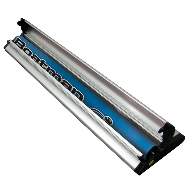 Retractor kit that features a flip-open base for easy graphic changes,... from ASI 87188 Showdown Displays