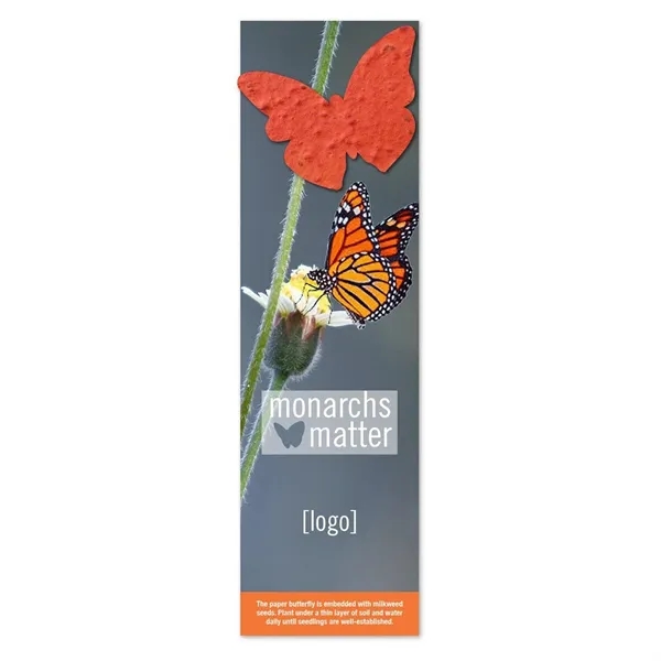 Butterfly Bookmark with seed paper shape.... from ASI 40646 Bloomin Promotions / Bloomin' Promotions™