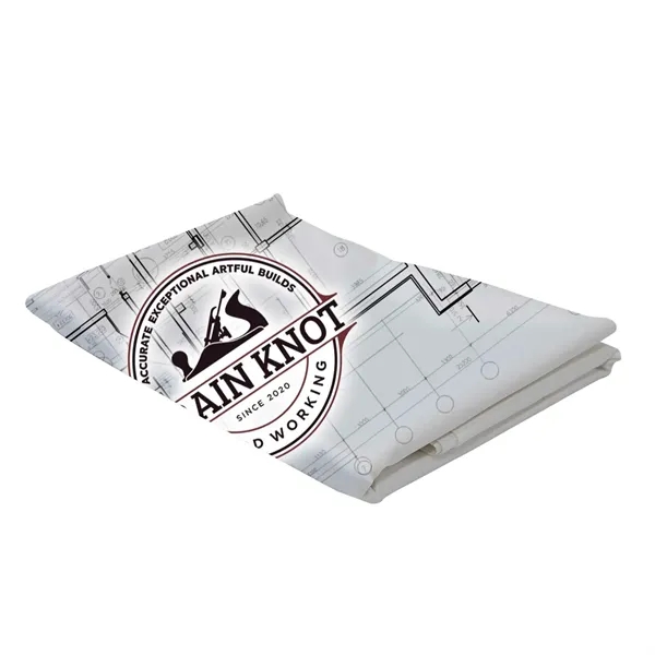 Environmentally-friendly table throw designed for use with 8' wide tables; covers... from ASI 87188 Showdown Displays