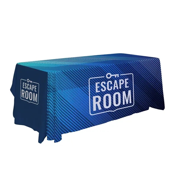 6' table throw with 3 sides and antimicrobial properties for added... from ASI 87188 Showdown Displays