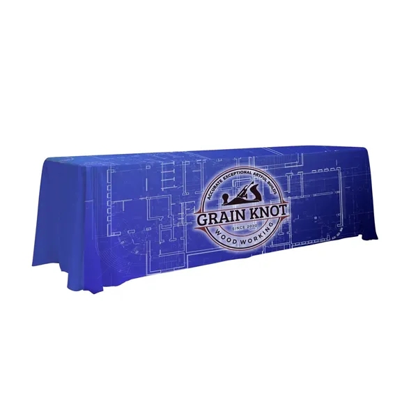 Environmentally-friendly table throw designed for use with 8' wide tables; covers... from ASI 87188 Showdown Displays