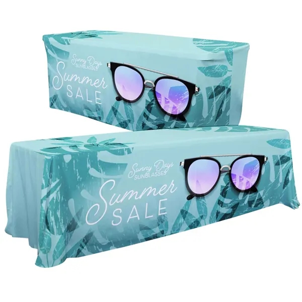 Polyester poplin convertible table throw for 6' and 8' tables.... from ASI 87188 Showdown Displays