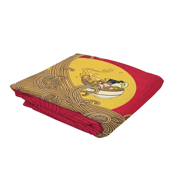 12' standard table throw made of polyester with 4 sides, draped... from ASI 87188 Showdown Displays