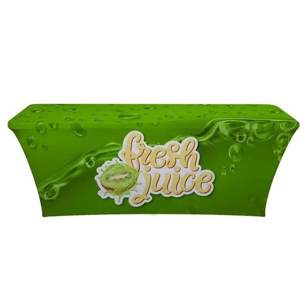 6' table throw made of two-way stretch fabric with 4 sides... from ASI 87188 Showdown Displays