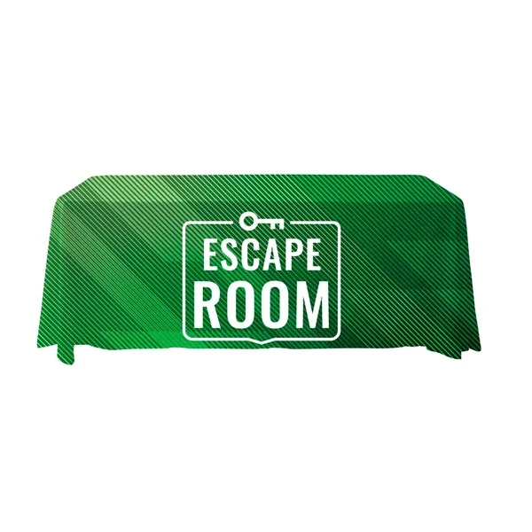 8' table throw with 3 sides and antimicrobial properties for added... from ASI 87188 Showdown Displays