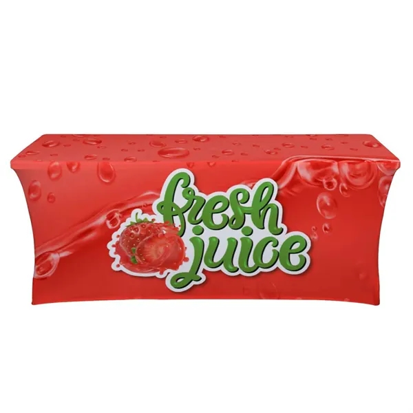 6' table throw made of two-way stretch fabric with form-fitting look... from ASI 87188 Showdown Displays