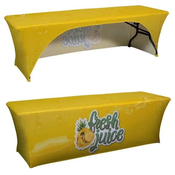 8' table throw made of two-way stretch fabric with form-fitting look... from ASI 87188 Showdown Displays