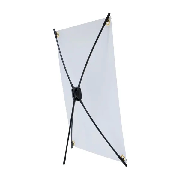 Mini X banner display kit with artwork printed onto Titan no-curl... from ASI 87188 Showdown Displays