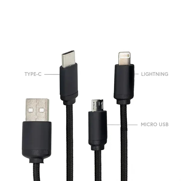 Light Up 3-in-1 Charging Cable... from ASI 31517 Admart Products / Admart Line