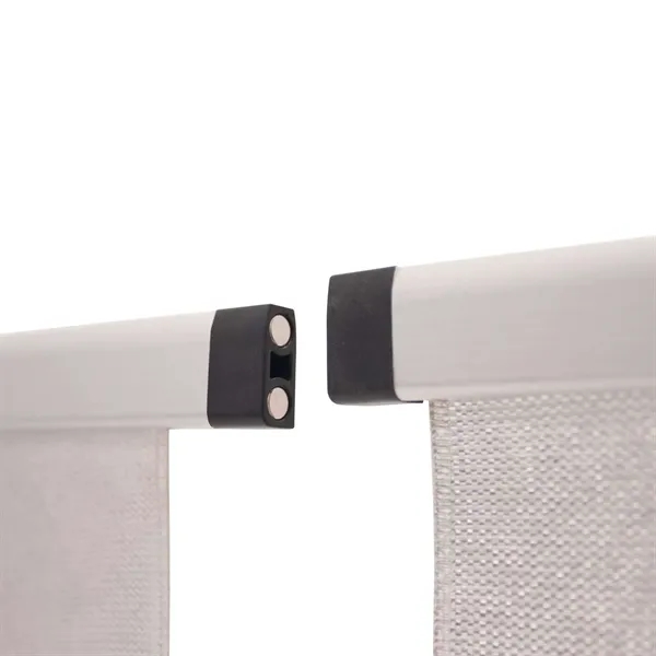 33.5" retractor kit with magnetic end caps, footless base, hook-and-loop fasteners... from ASI 87188 Showdown Displays