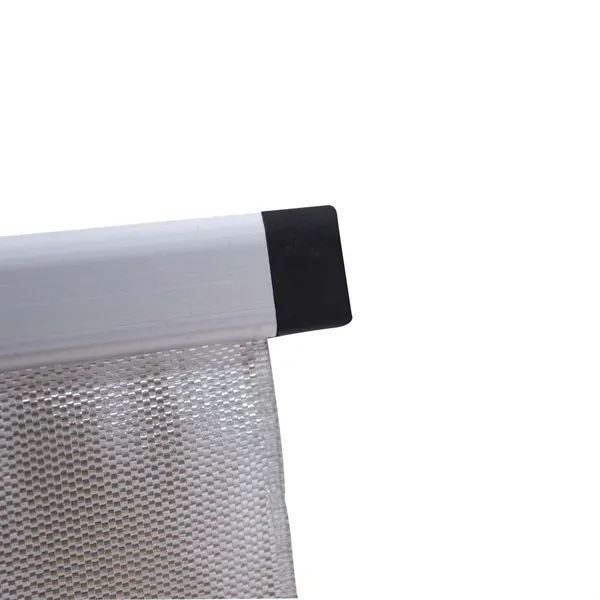 33.5" retractor kit with magnetic end caps, footless base, hook-and-loop fasteners... from ASI 87188 Showdown Displays