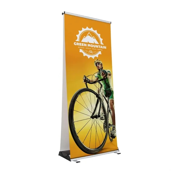 Element retractor kit with ballast, 2 single-sided banners, telescoping pole and... from ASI 87188 Showdown Displays