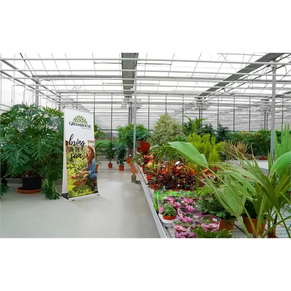 Element retractor kit with ballast, 2 single-sided banners, telescoping pole and... from ASI 87188 Showdown Displays