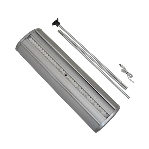 31.5" spotlight retractor kit with LED lights and two single-sided banners.... from ASI 87188 Showdown Displays