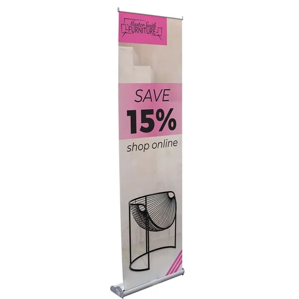 24" stratus retractor kit with no-curl hybrid media.... from ASI 87188 Showdown Displays