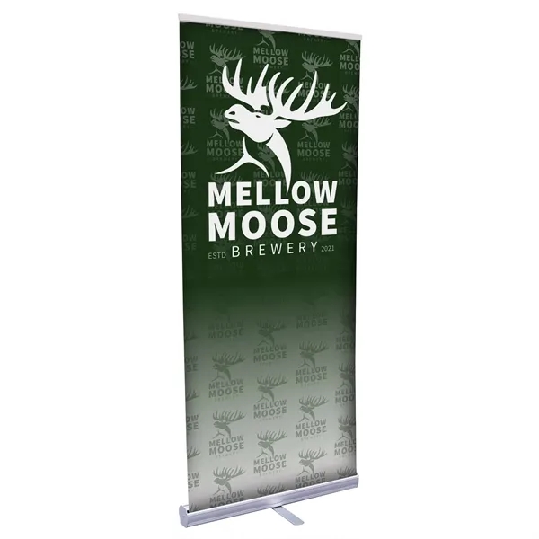 31.5" economy plus retractor kit with no-curl opaque fabric.... from ASI 87188 Showdown Displays