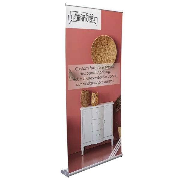 36" stratus retractor kit with no-curl hybrid media.... from ASI 87188 Showdown Displays