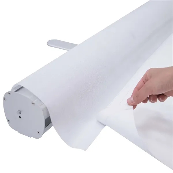 31.5" economy plus retractor kit with no-curl opaque fabric.... from ASI 87188 Showdown Displays