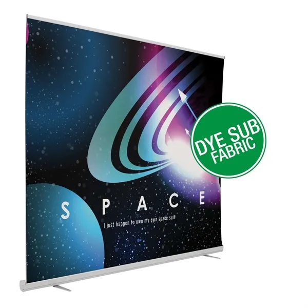 8' ultra-wide retractor no-curl fabric kit.... from ASI 87188 Showdown Displays