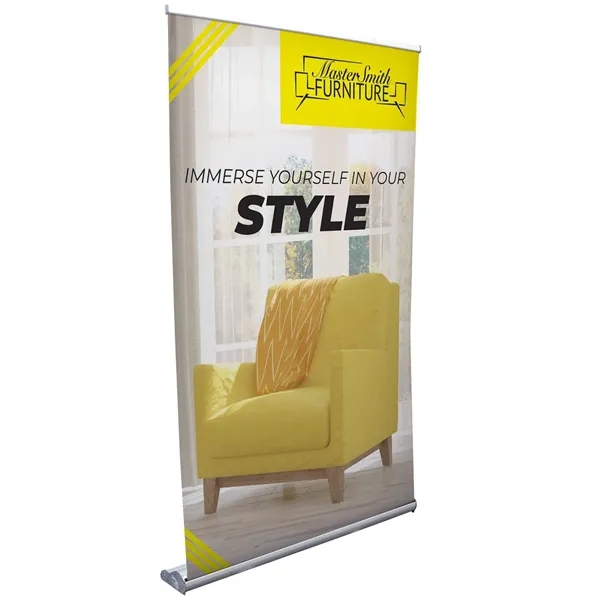 48" stratus retractor kit with aluminum base, shock cord pole, base... from ASI 87188 Showdown Displays