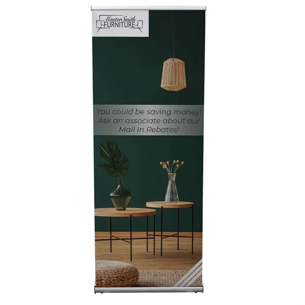 31.5" stratus retractor kit with aluminum base, shock cord pole, base... from ASI 87188 Showdown Displays