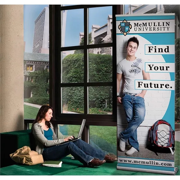 31.5" stratus retractor kit with aluminum base, shock cord pole, base... from ASI 87188 Showdown Displays