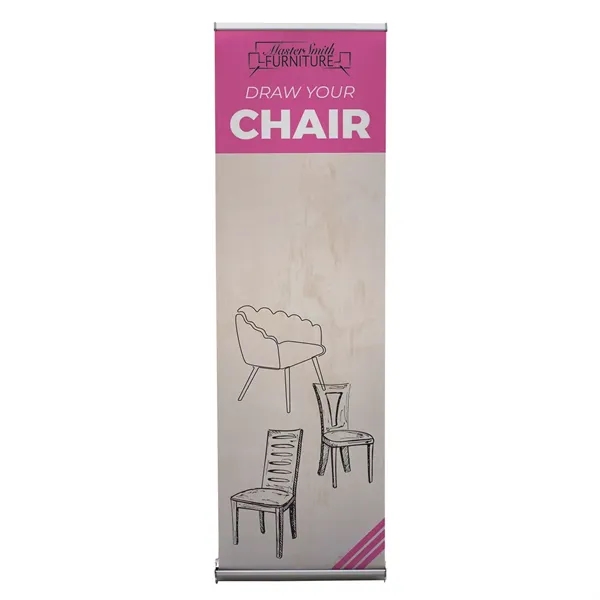 24" stratus retractor kit with dry erase media.... from ASI 87188 Showdown Displays