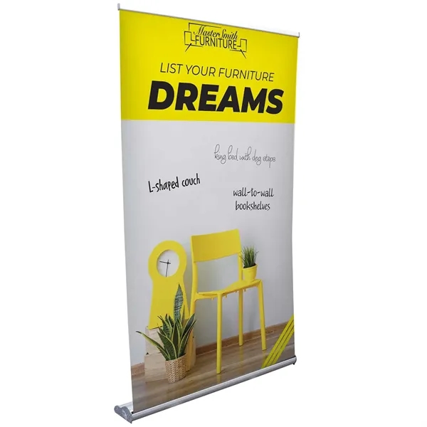 48" stratus retractor kit with dry erase media.... from ASI 87188 Showdown Displays