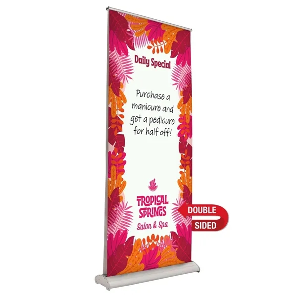 33.5" deluxe pro retractor kit with dry-erase media.... from ASI 87188 Showdown Displays