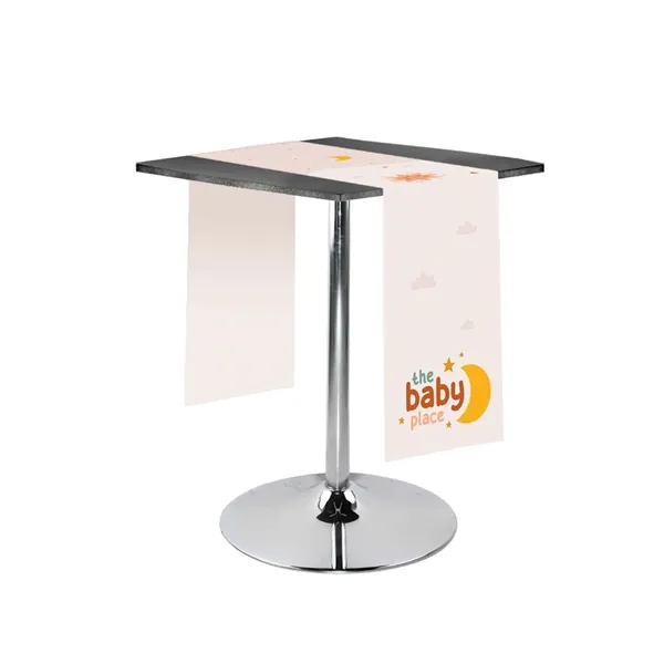 12" x 72" polyester poplin table runners with heat-treated edges and... from ASI 87188 Showdown Displays