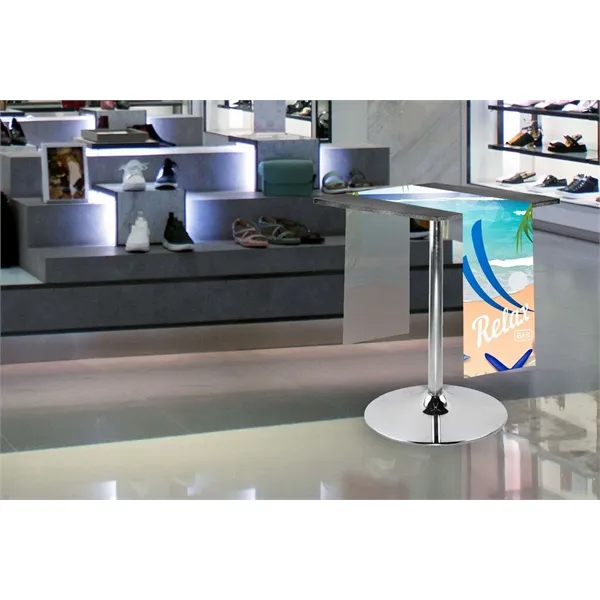 12" x 72" polyester poplin table runners with heat-treated edges and... from ASI 87188 Showdown Displays