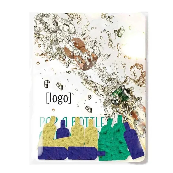 Gift pack features a recycled info card and plantable piece of... from ASI 40646 Bloomin Promotions / Bloomin' Promotions™