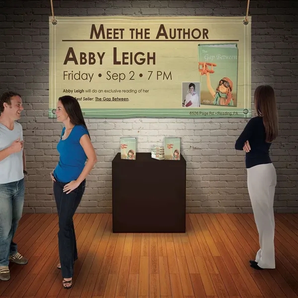 3' x 8' polyester poplin banner with single-sided dye sublimated graphics.... from ASI 87188 Showdown Displays